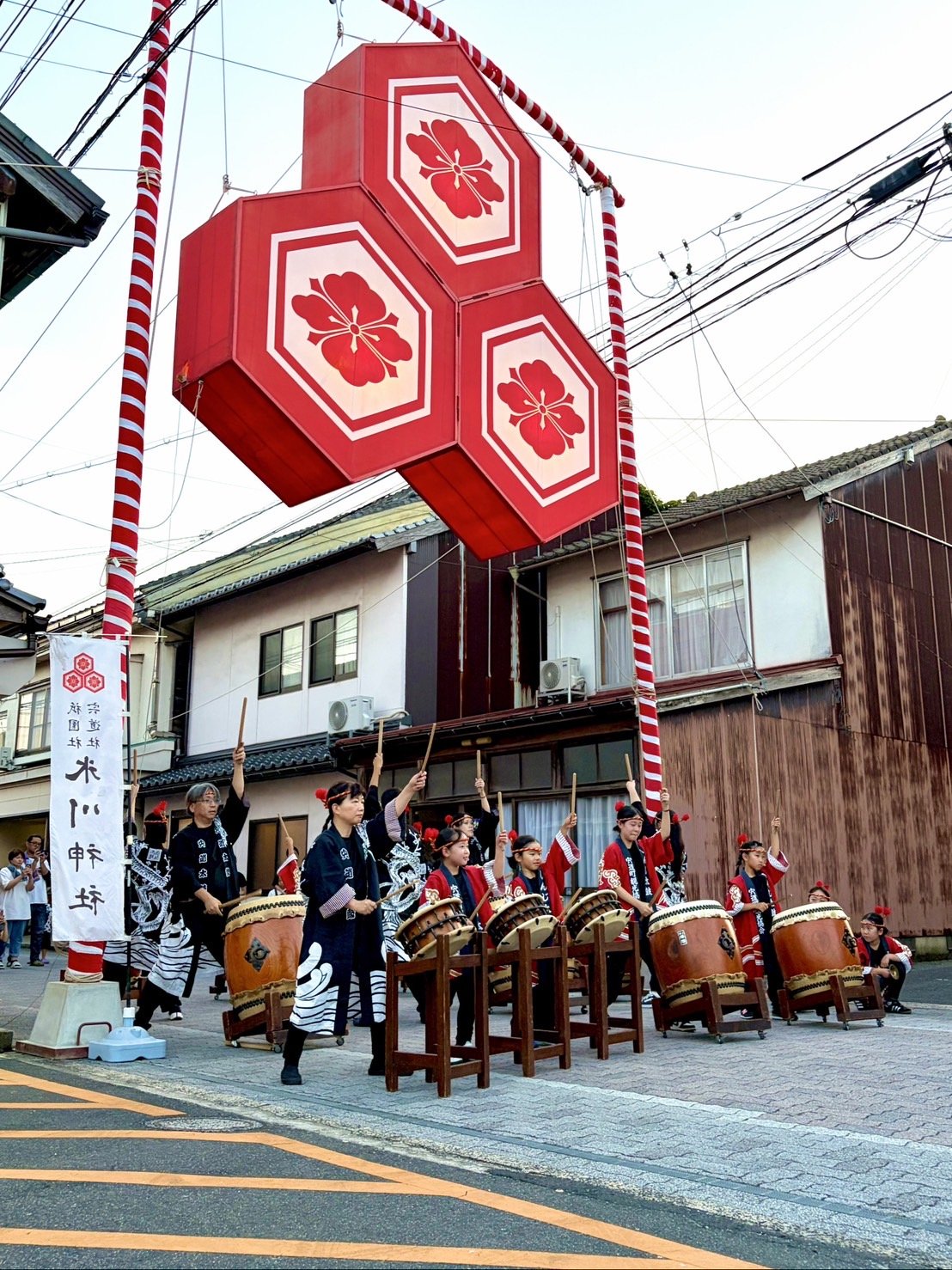 れんげ祭で「祭り」を披露！