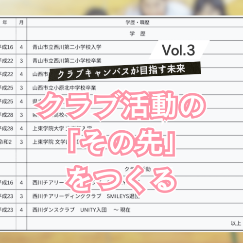 【連載コラム Vol.3】 これから、どんな未来を描いているのか